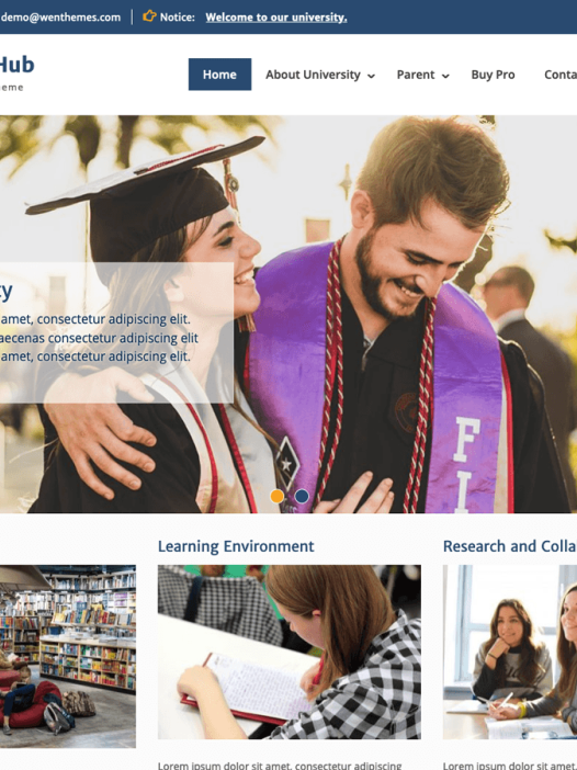 Edification Hub WordPress 主题