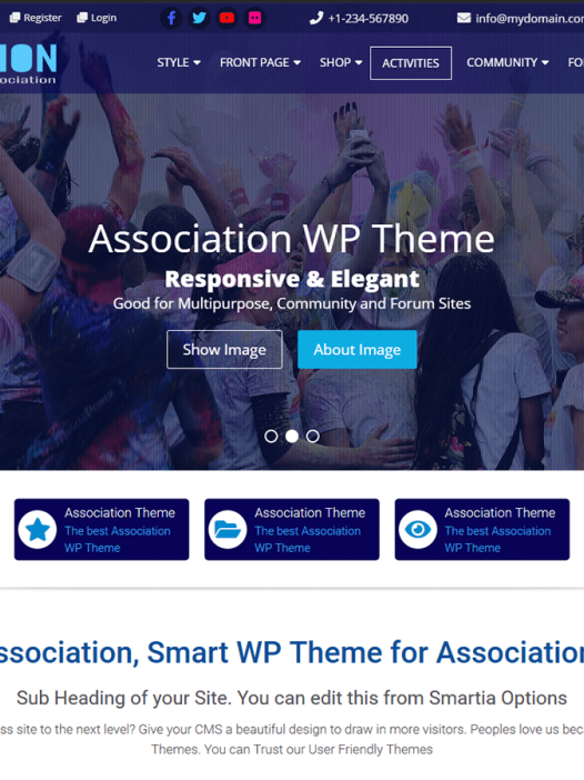 AssociationX WordPress 主题
