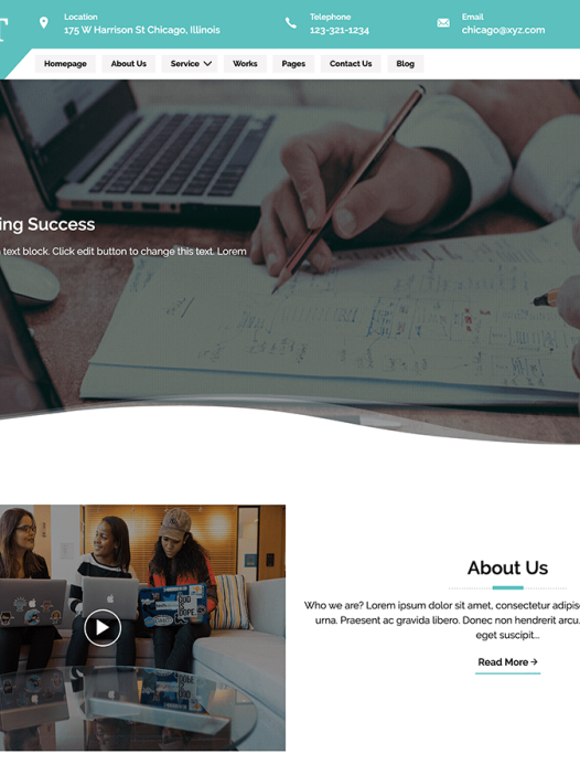 Consultant Lite WordPress 主题