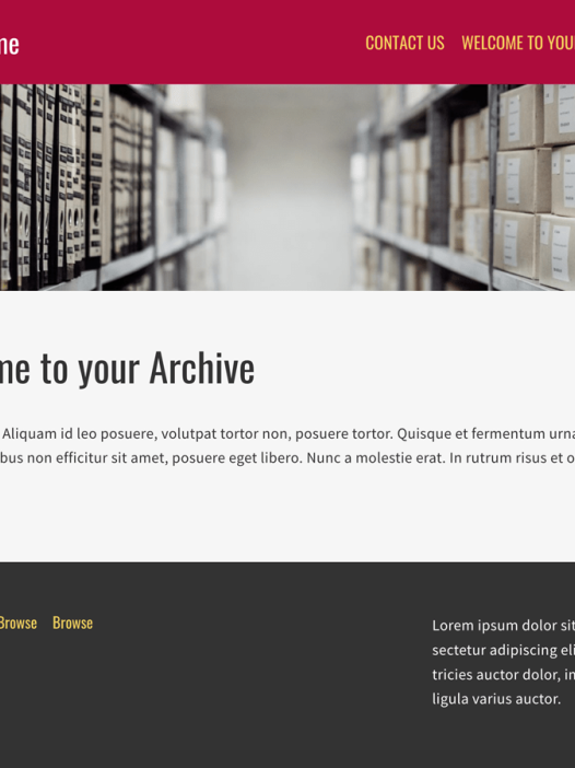 Diviner Archive WordPress 主题