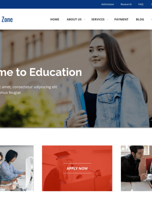 Educational Zone WordPress 主题