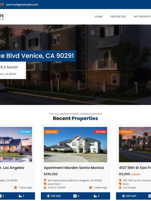 Real Estate Vital WordPress 主题