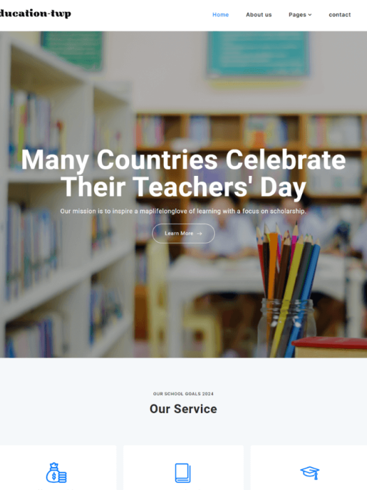 Education Elementor WordPress 主题