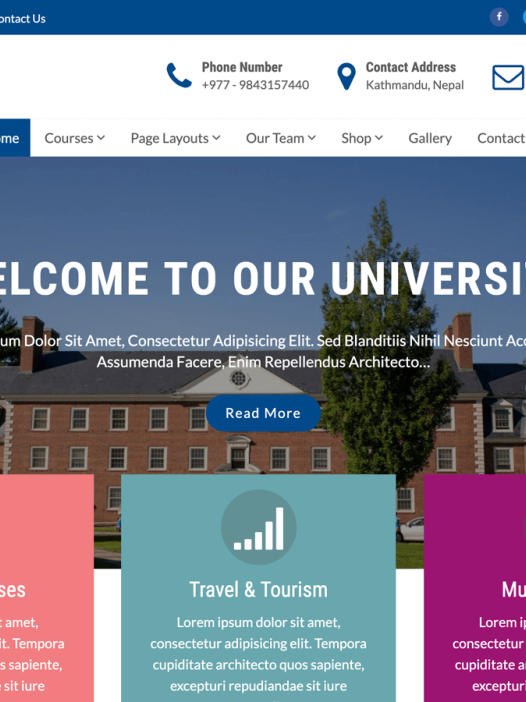 Education Xpert WordPress 主题