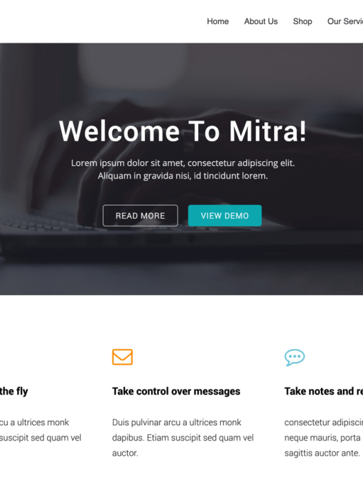 Mitra WordPress 主题