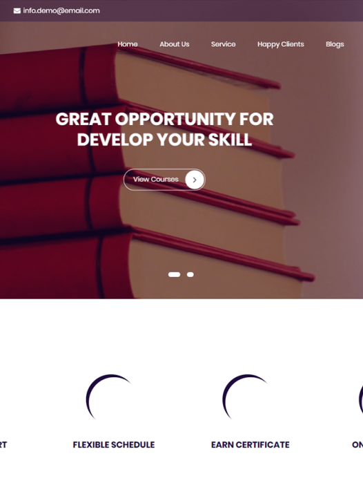 Educational WordPress 主题