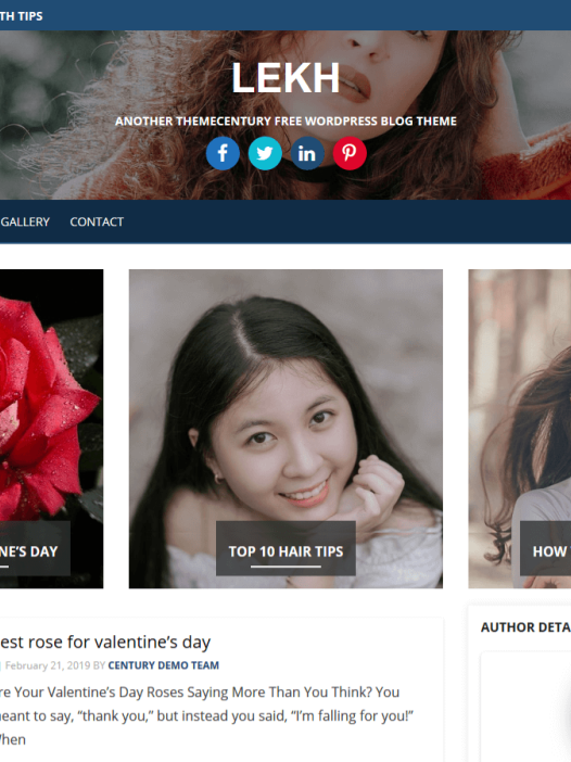 Lekh WordPress 主题