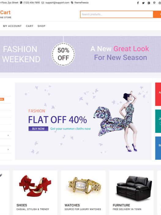 ShoppingCart WordPress 主题