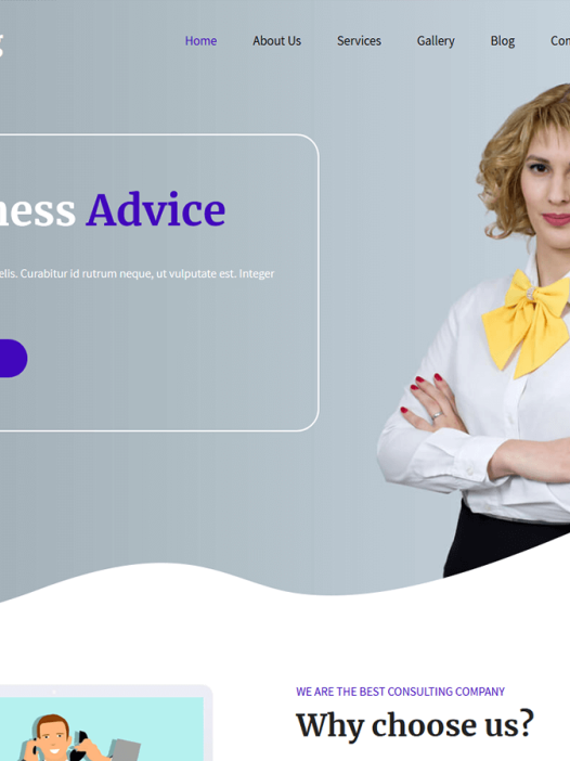 SKT Consulting WordPress 主题