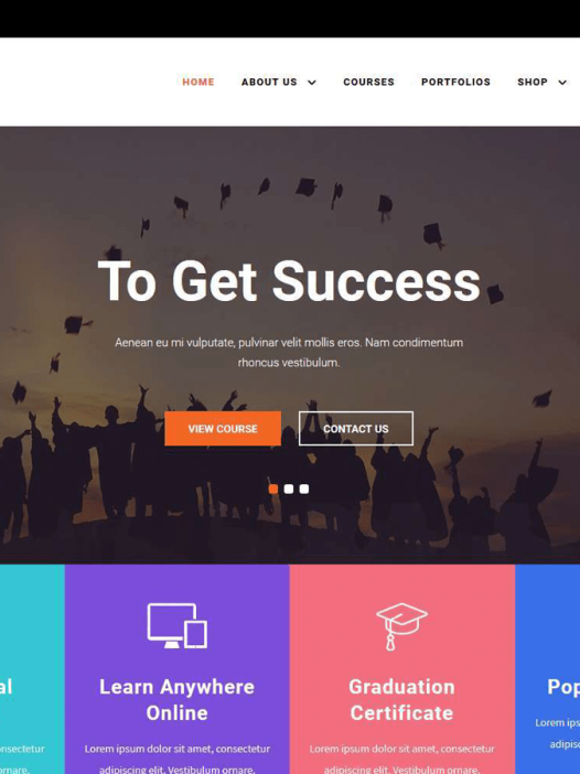 Educamp WordPress 主题