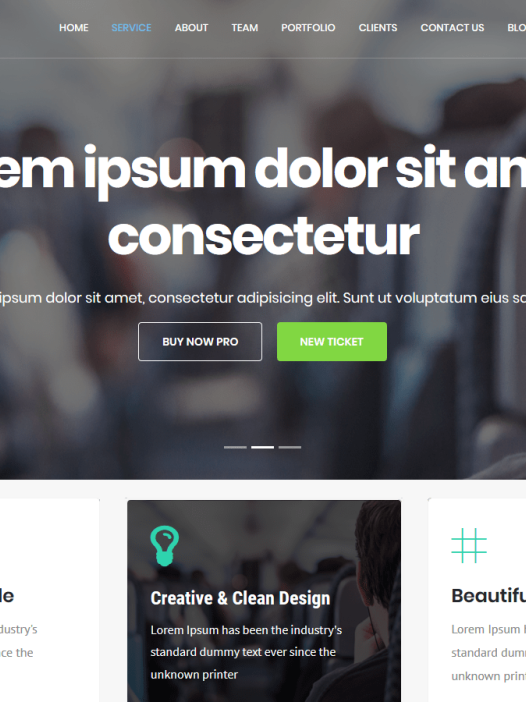 Be Page WordPress 主题