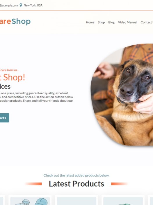 Pet Shop WordPress 主题