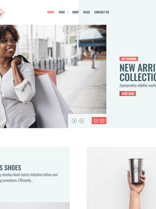 eCommerce Shop WordPress 主题