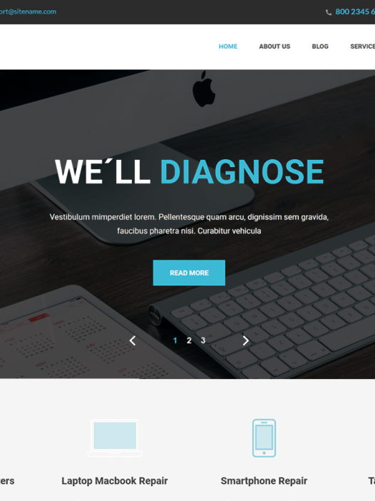IT Solutions WordPress 主题