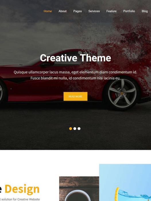 Creative Lite WordPress 主题