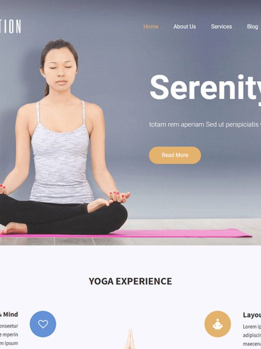 SKT Meditation WordPress 主题