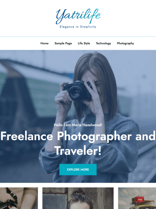 Yatrilife WordPress 主题