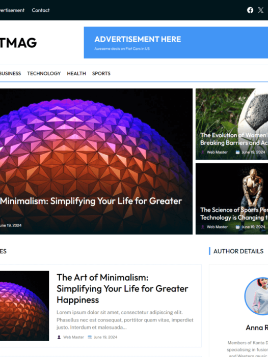Newsetmag WordPress 主题
