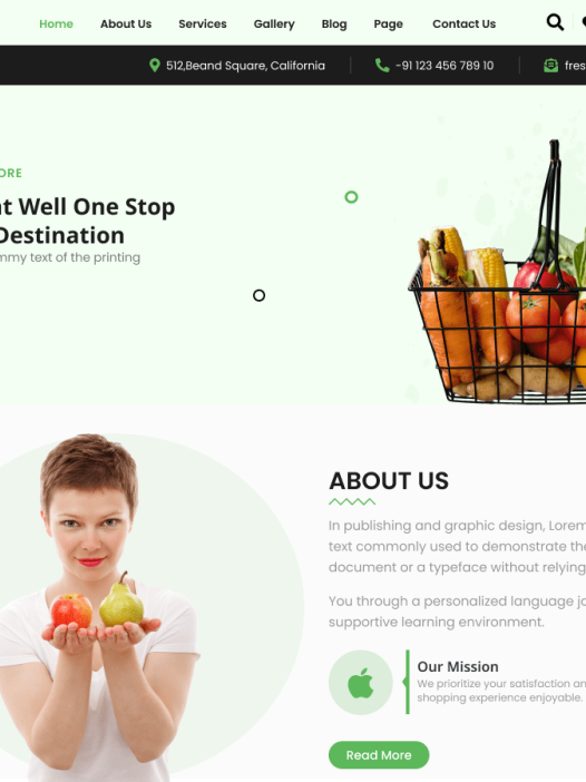 Fruits Farming WordPress 主题