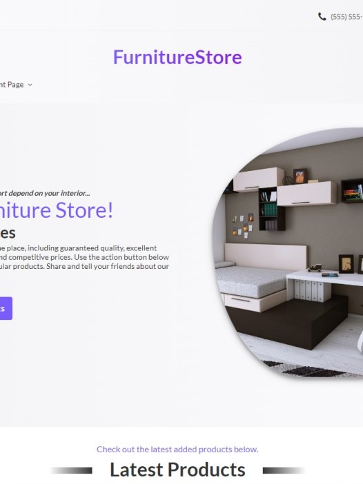 Furniture Store WordPress 主题