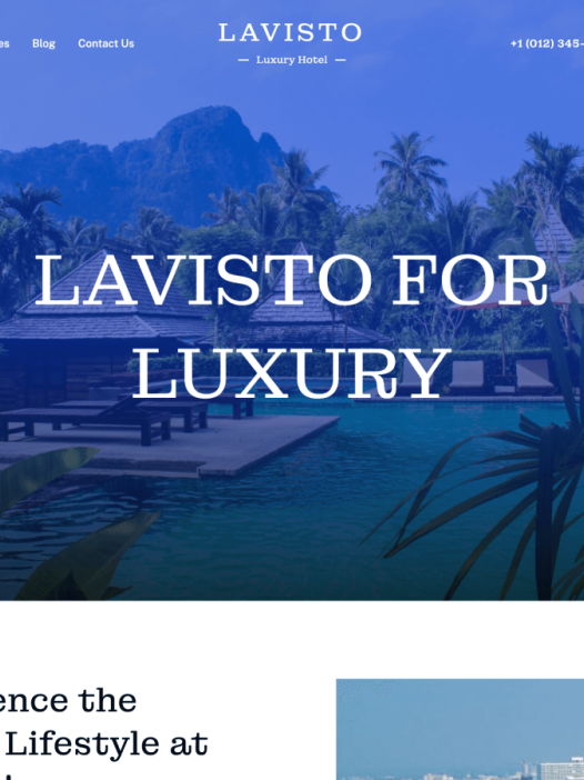 Lavisto WordPress 主题