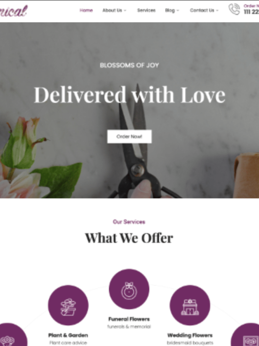 Botaniical WordPress 主题