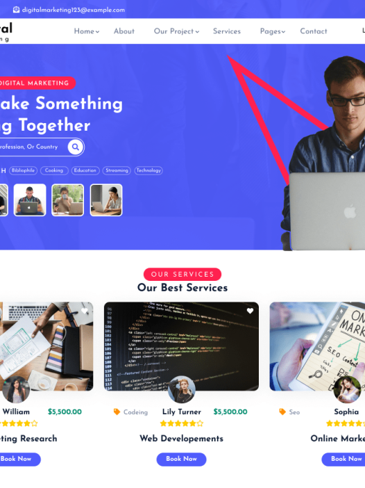 Classic Marketing Agency WordPress 主题