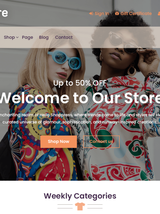 Qstore WordPress 主题