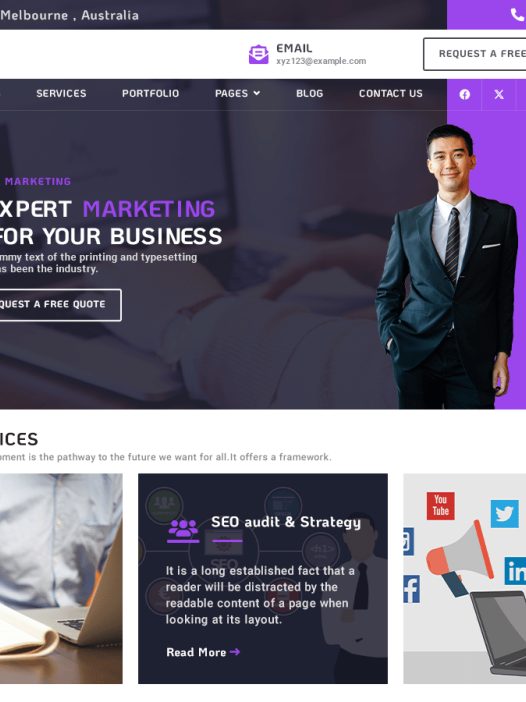 Expert Digital Agency WordPress 主题