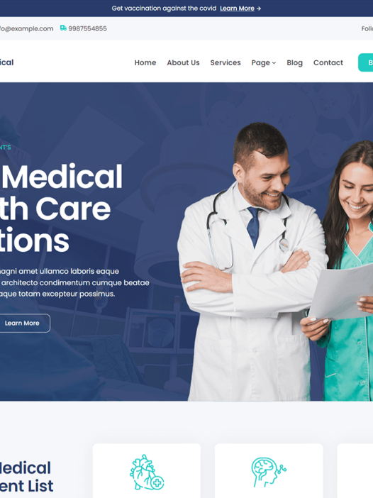 Blockskit Medical WordPress 主题