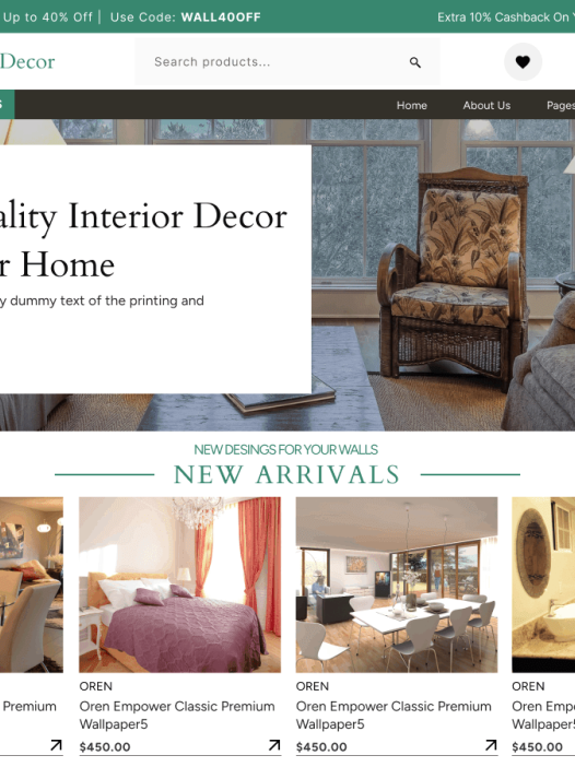 Interior Designer Studio WordPress 主题