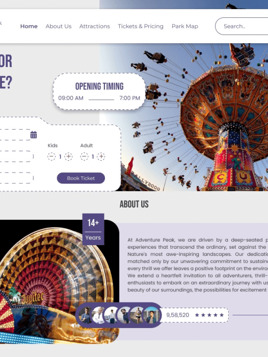 Amusement Park WordPress 主题