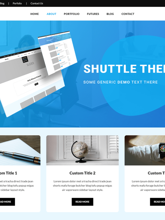 Shuttle Press WordPress 主题