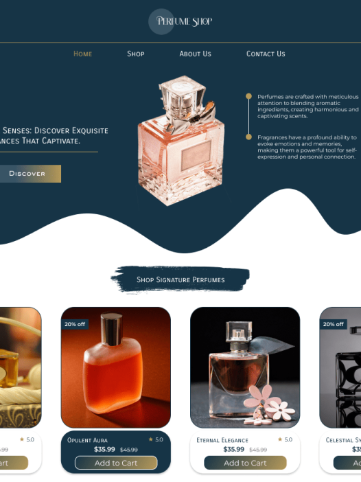 The Perfume Shop WordPress 主题