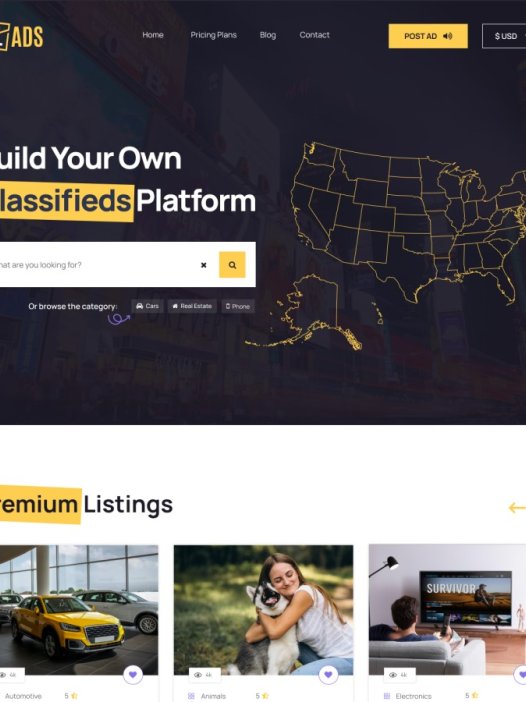 Classified Ads Directory WordPress 主题