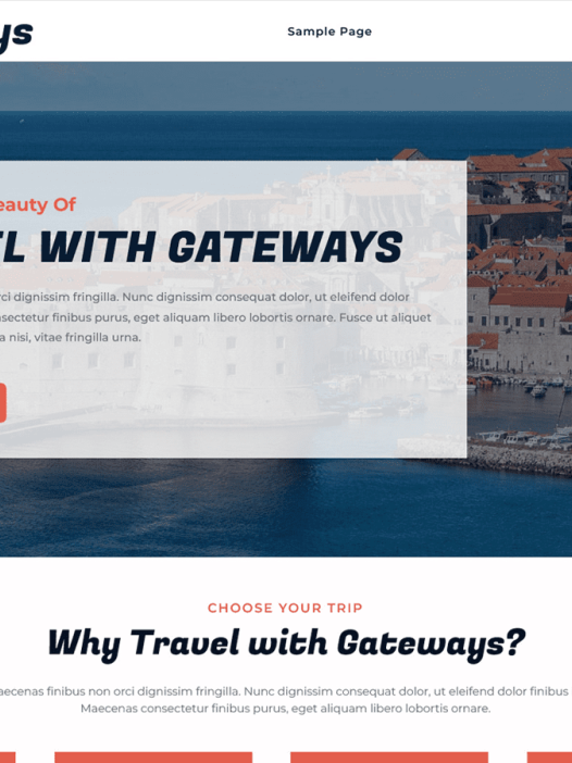 Gateways WordPress 主题