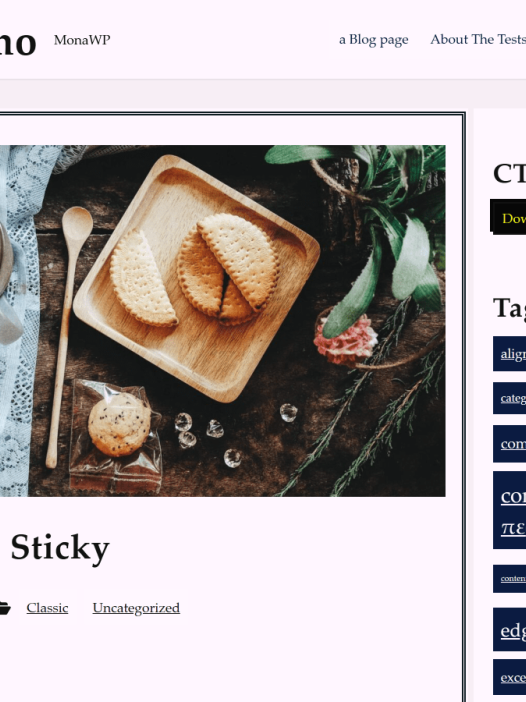 MonaWP WordPress 主题