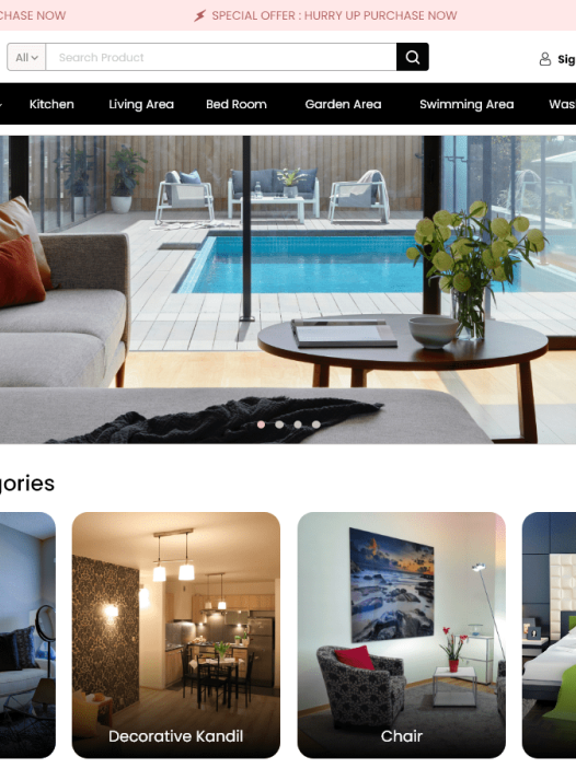 Luxury Furniture Store WordPress 主题