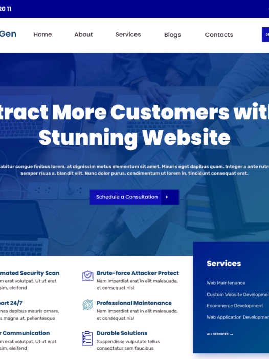 ST Nxtgen WordPress 主题