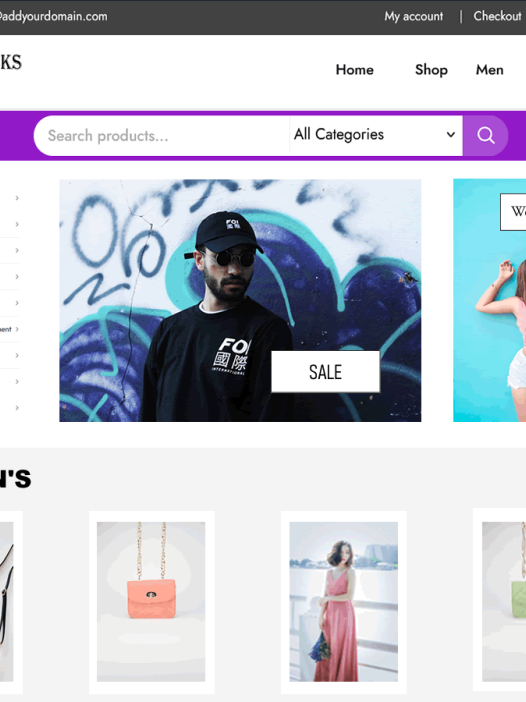 Storefront Blocks WordPress 主题