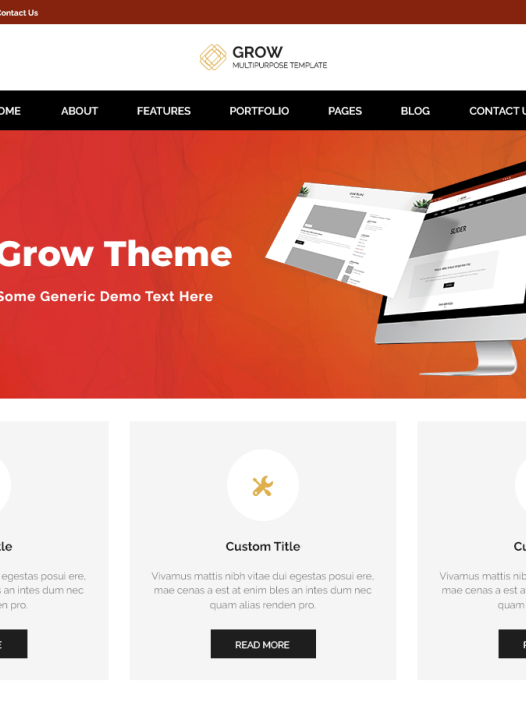 Grow iMagazine WordPress 主题