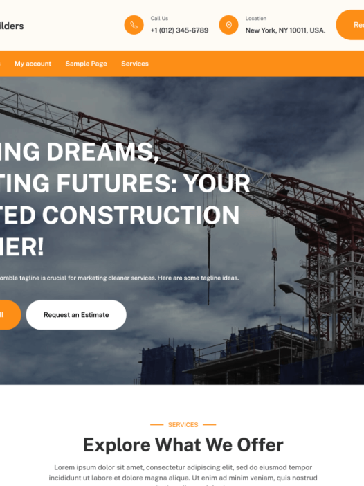 Mighty Builders WordPress 主题