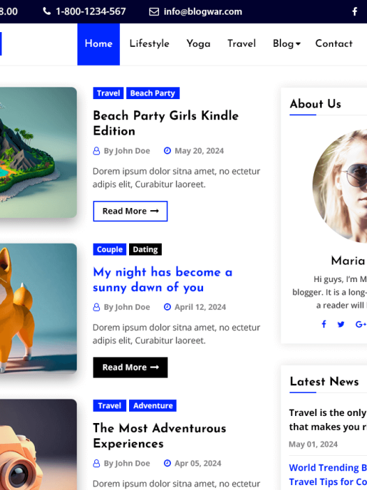 BlogWar WordPress 主题