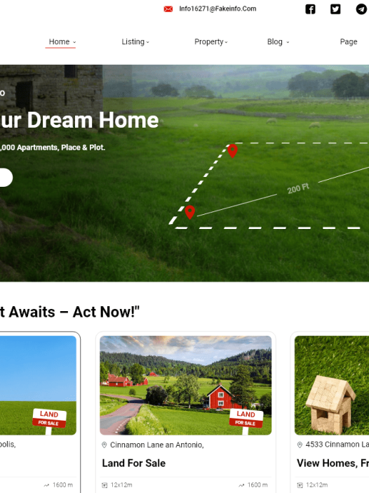 Real Estate Services WordPress 主题