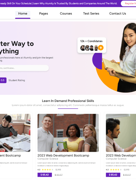 School Education WordPress 主题