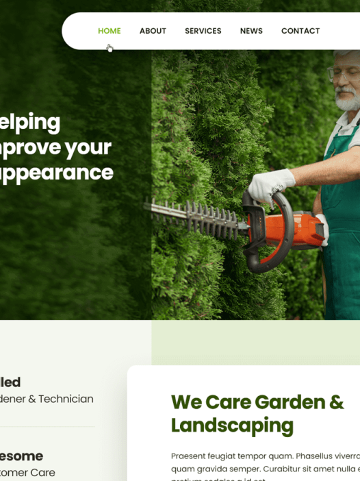 Garden Care Lite WordPress 主题