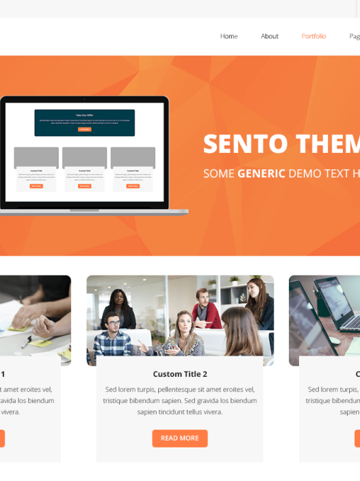 Sento eBusiness WordPress 主题