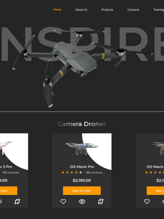 RC Drone WordPress 主题