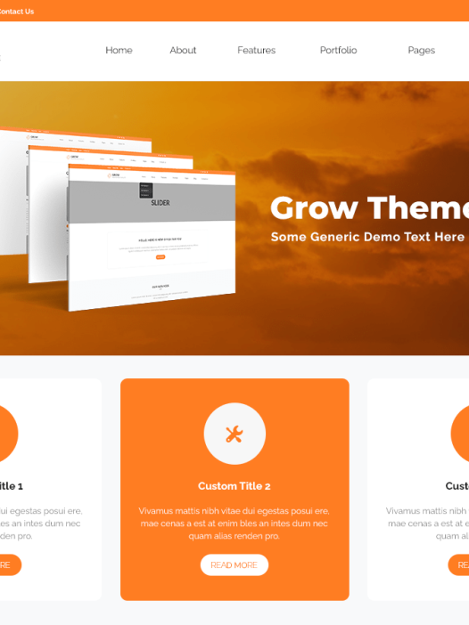 Grow iNews WordPress 主题