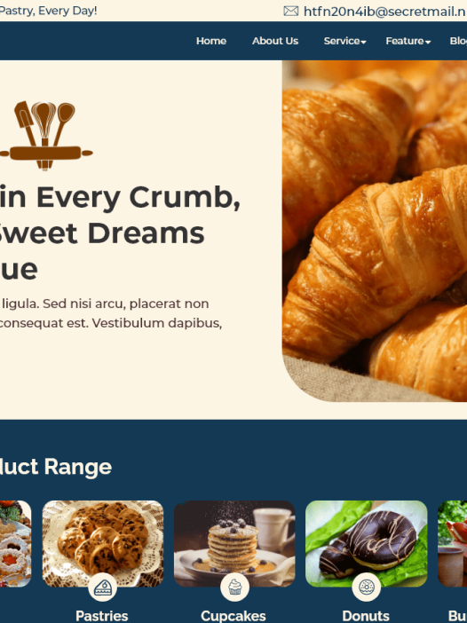 Baker Shop WordPress 主题